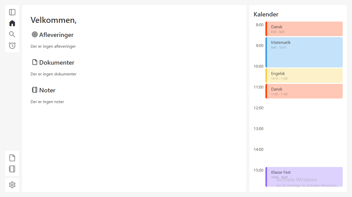 Screenshot of Akademia